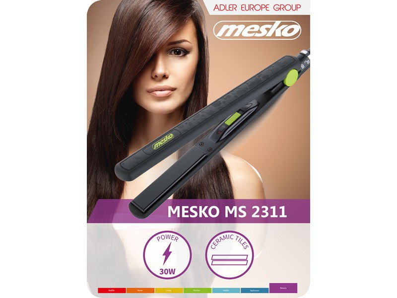 Mesko MS2311 Hair Straightener (Ceramic Plate)